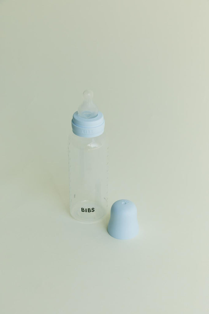 BIBS Baby PP Bottle İkili Silikon Uçlu Biberon Seti Ivory 270 ml